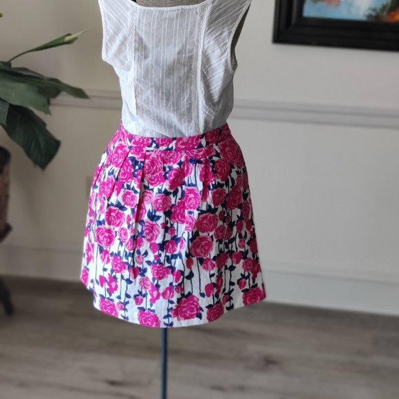 VINEYARD VINES Kentucky Derby Rose  Skirt Women's Size 8 - Picture 3 of 13